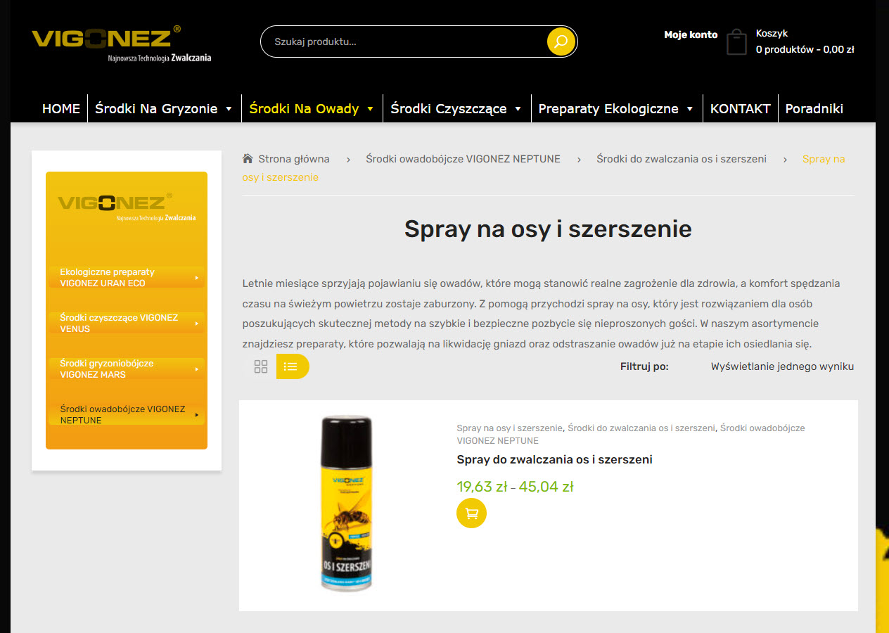 Spray na osy - jak wybrać najlepszy preparat do gniazd na tarasie lub w ogrodzie?