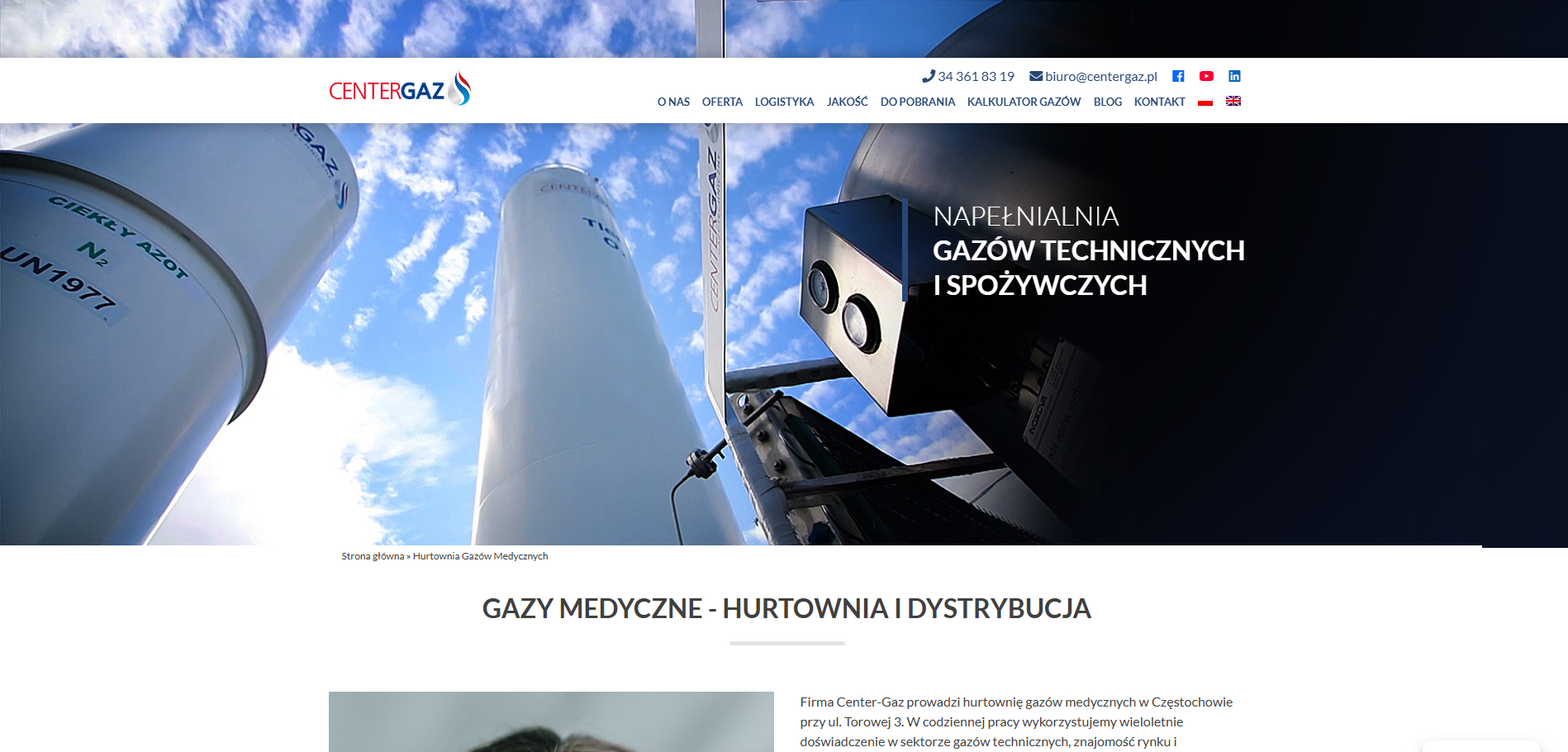 Gazy medyczne – podstawowe rodzaje i ich zastosowanie w ochronie zdrowia