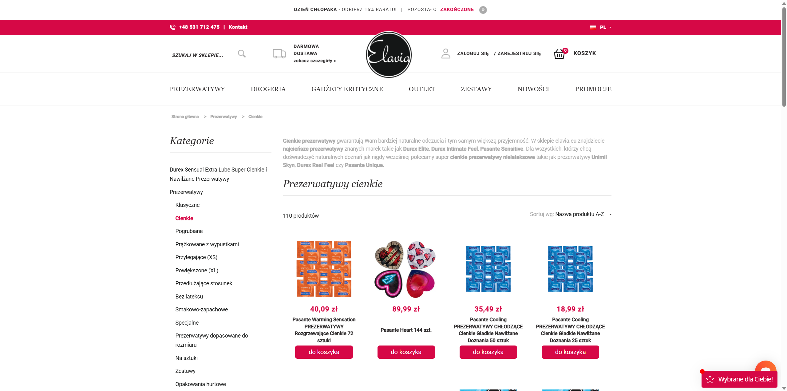 Technologia produkcji cienkich prezerwatyw