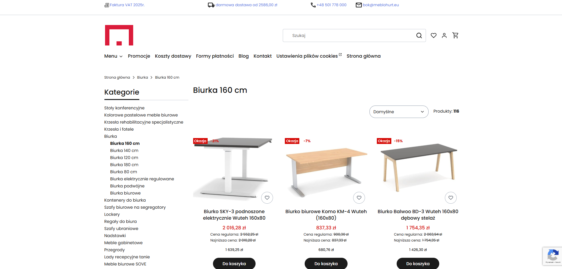 Biurka 160 cm - co wybrać: klasyczne czy z nadstawką?