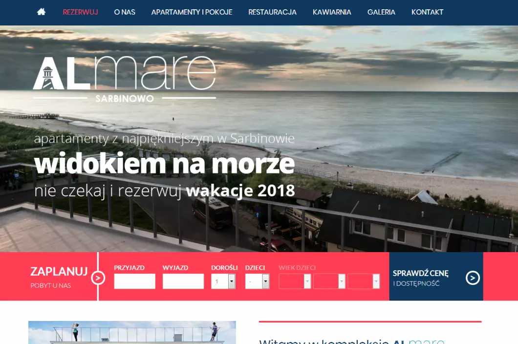 Apartamenty Sarbinowo | Pensjonat Al Mare