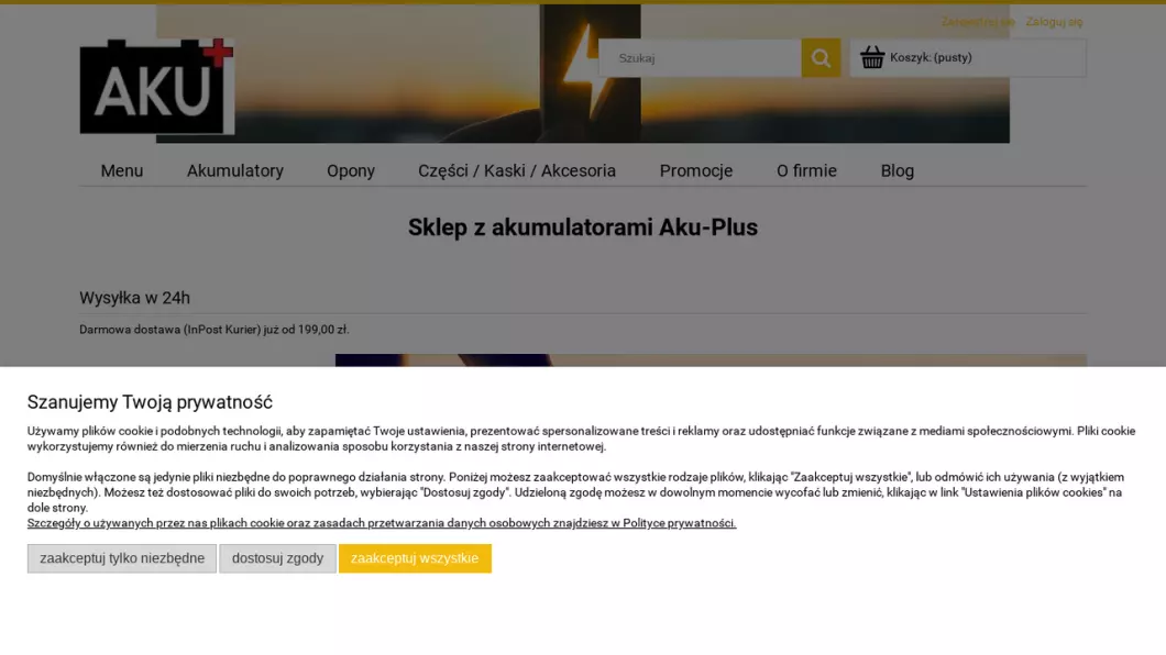 Sklep z akumulatorami Aku-Plus