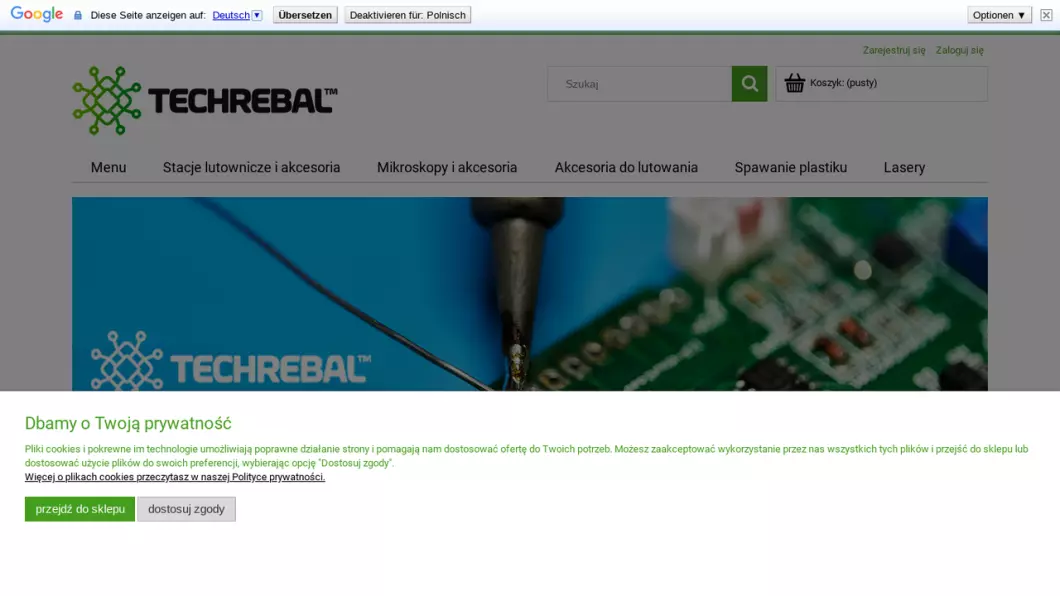 Narzędzia elektroniczne | Sklep internetowy Techrebal