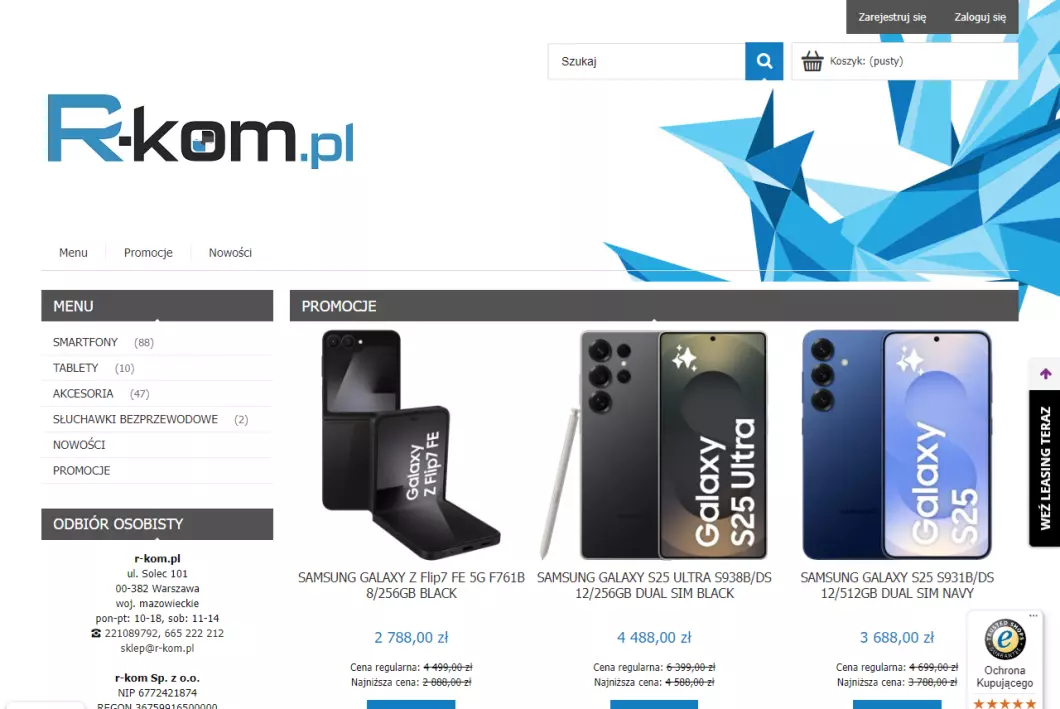 r-kom - smartfony, tablety i akcesoria