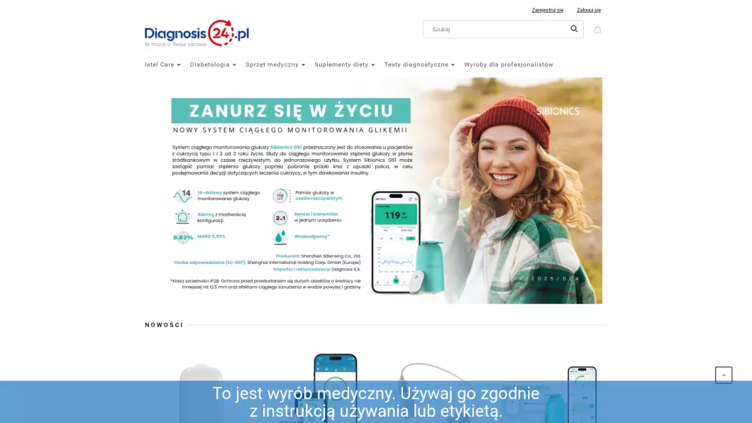sklep medyczny online - Diagnosis24.pl