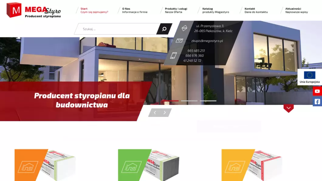 Producent styropianu - MegaStyro